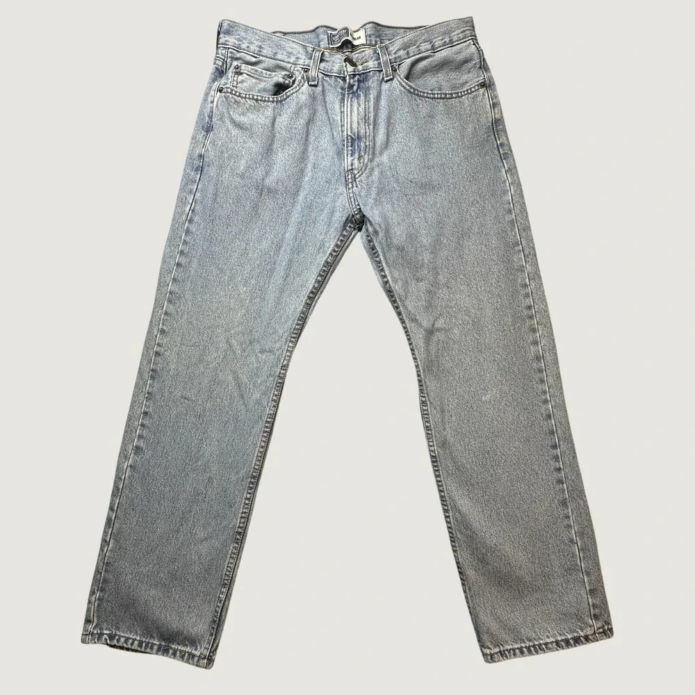 Vintage Levi's Signature Jeans Mens 34x29 Blue Regular Fit Straight Leg Cotton